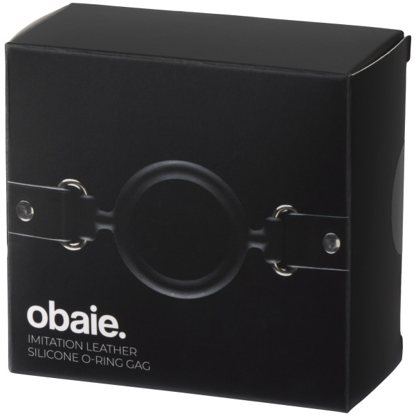 obaie O-ring Gag i Silikon og Kunstlær Emballasjebilde 90