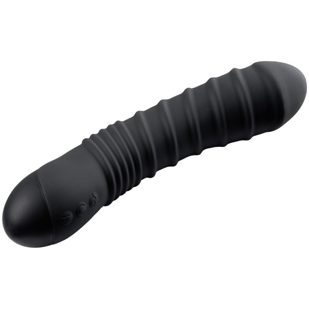 obaie Deluxe Oppladbar Ribbed Dildovibrator Produktbilde 5
