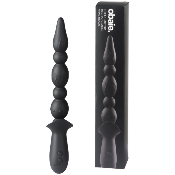 obaie Triple-motor Oppladbare Analkuler Emballasjebilde 90