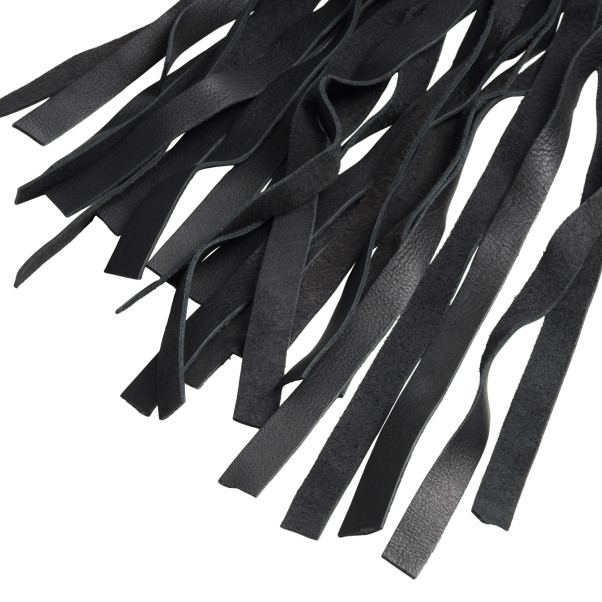 Mister B Impact Lær Flogger med Treskaft Produktbilde 2