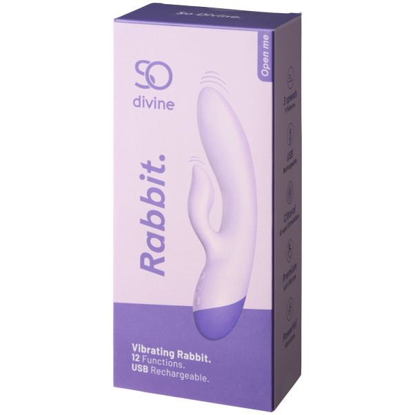 So Divine Self-Pleasure Rabbit Vibrator Emballasjebilde 90