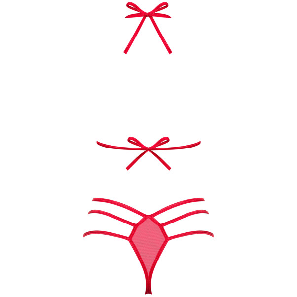 Obsessive Giftella Bow BH-sett Produktbilde 4