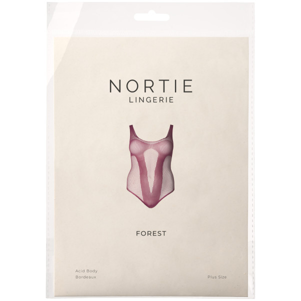 NORTIE Forest Acid Bordeaux Body Plus Size Emballasjebilde 90