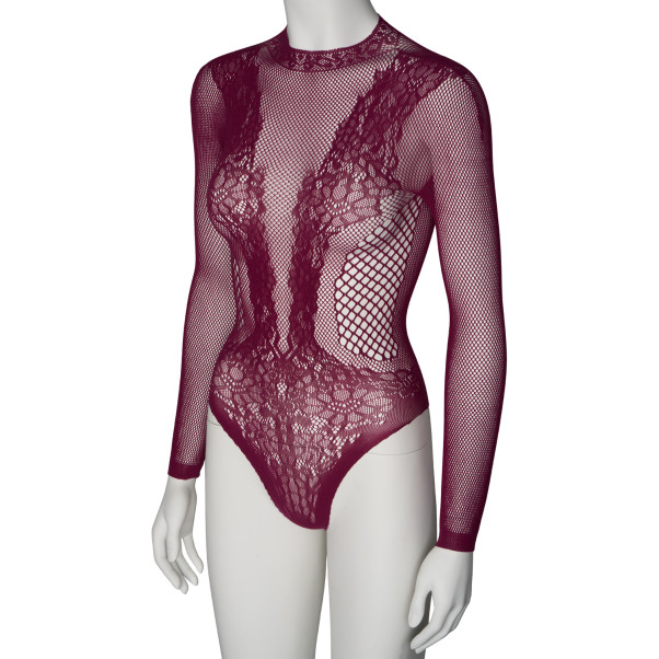NORTIE Clover Bunnløs Bordeaux Bodystocking Produktbilde 5