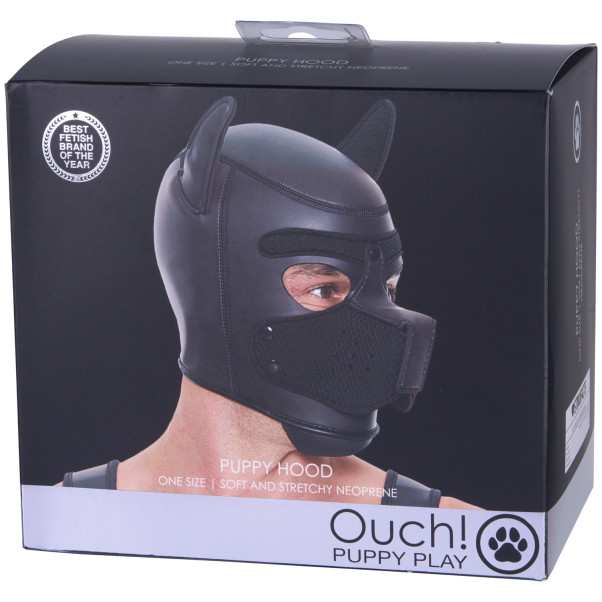 Ouch! Puppy Play Neoprene Puppy Hood Emballasjebilde 90