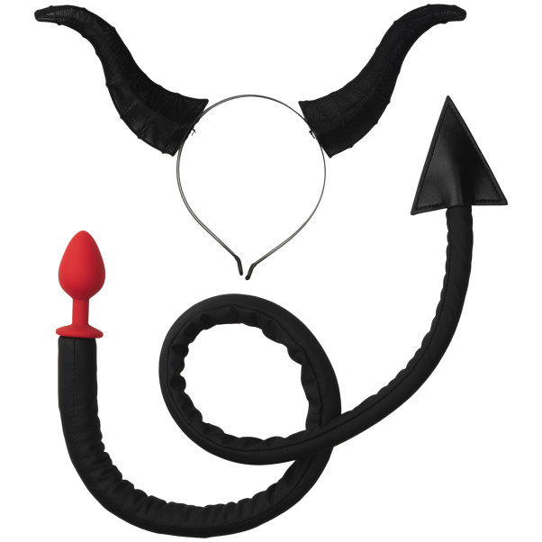Tailz Djevel Hale Analplugg og Horn Sett Produktbilde 3