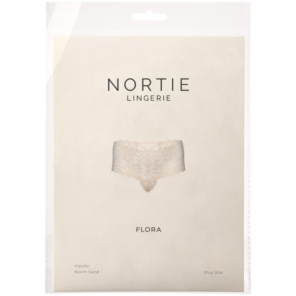 NORTIE Flora Warm Sand Hipstertruser Plus Size Emballasjebilde 90
