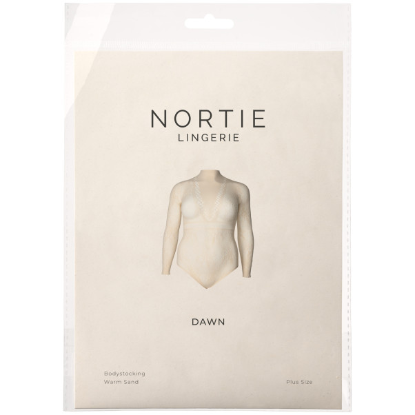 NORTIE Dawn Warm Sand Bodystocking Plus Size Emballasjebilde 90