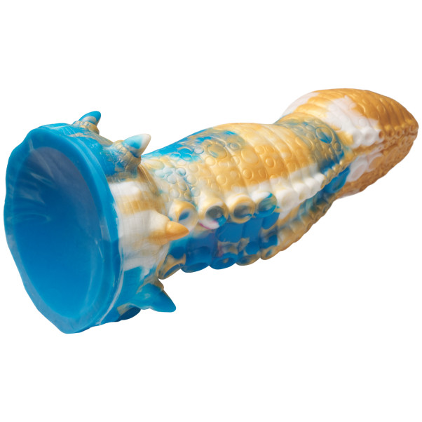 Fantasy Tentacle Dragon Dildo i Silikon med sugekopp 21,5 cm Produktbilde 5