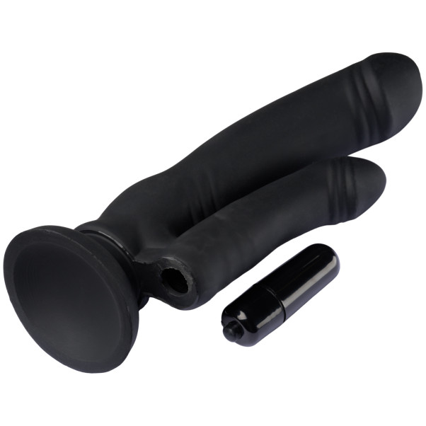 Willie City Realistisk Vibrerende Dobbeldildo 19,4 cm Produktbilde 4