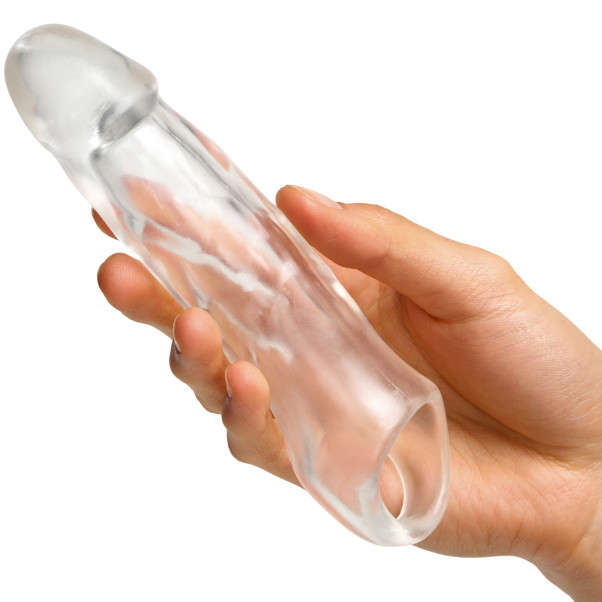 MR.MEMBR X-tend Medium Penishylse Produktbilde med hånd 50