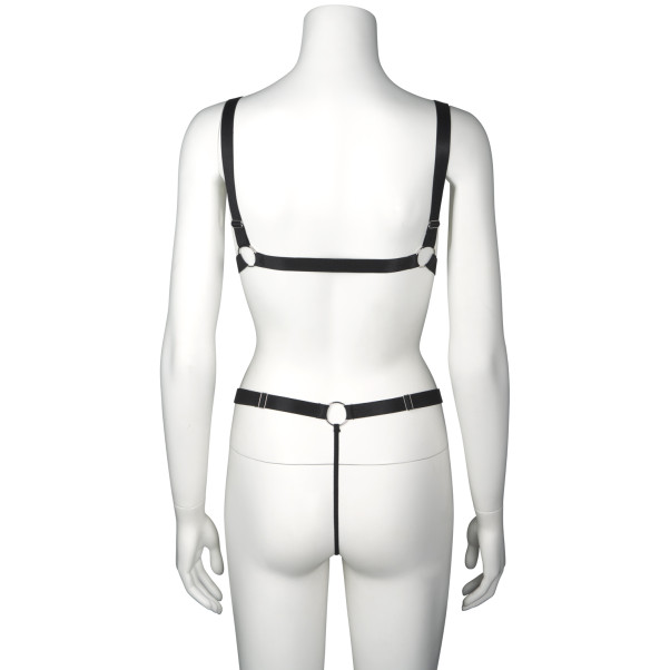 NORTIE Full Body Strappy Harness med Fransk Åpning Produktbilde 8