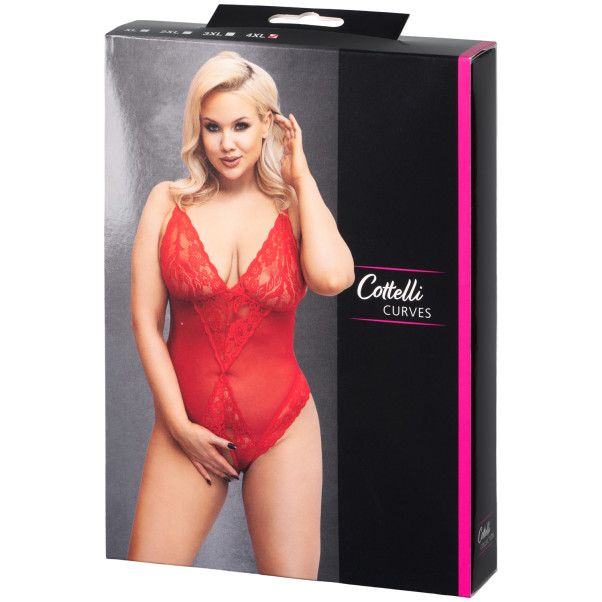 Cottelli Curves Rød Body Plus Size Emballasjebilde 90