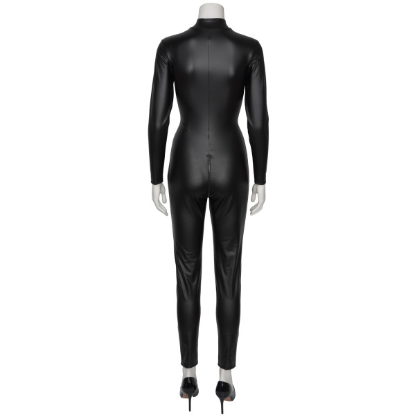 NORTIE Fetish Wetlook Bunnløs Catsuit Produktbilde 6