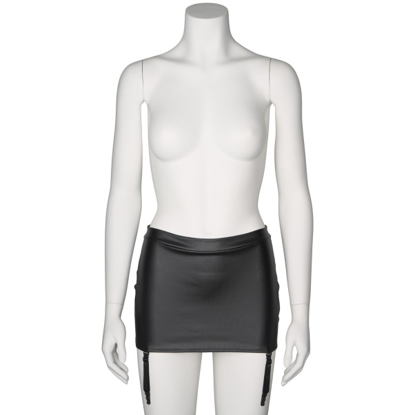 NORTIE Fetish Wetlook Kort Skjørt med Hofteholder Produktbilde 5