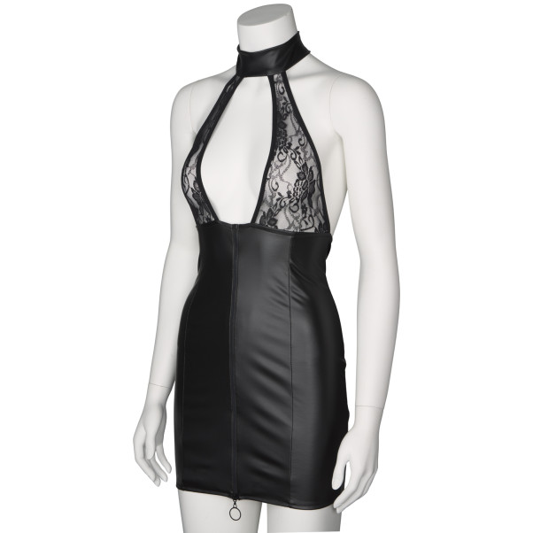 NORTIE Fetish Wetlook Kjole med Nøkkelhullssnitt Produktbilde 6