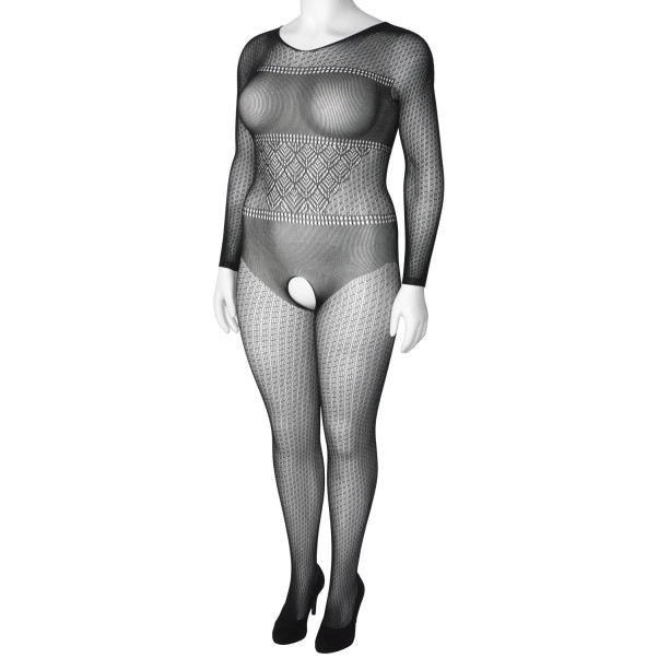 NORTIE Aniseed Catsuit med Fransk Åpning Plus Size Produktbilde 6