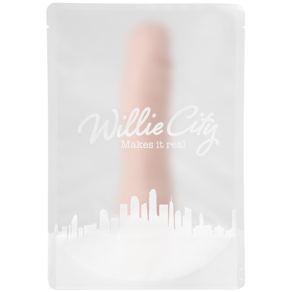 Willie City Luxe Realistisk Multispeed Dildovibrator 22,5 cm Emballasjebilde 90