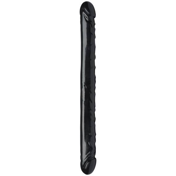 Willie City Realistisk Svart 2-Way Dobbeldildo 43 cm Produktbilde 2