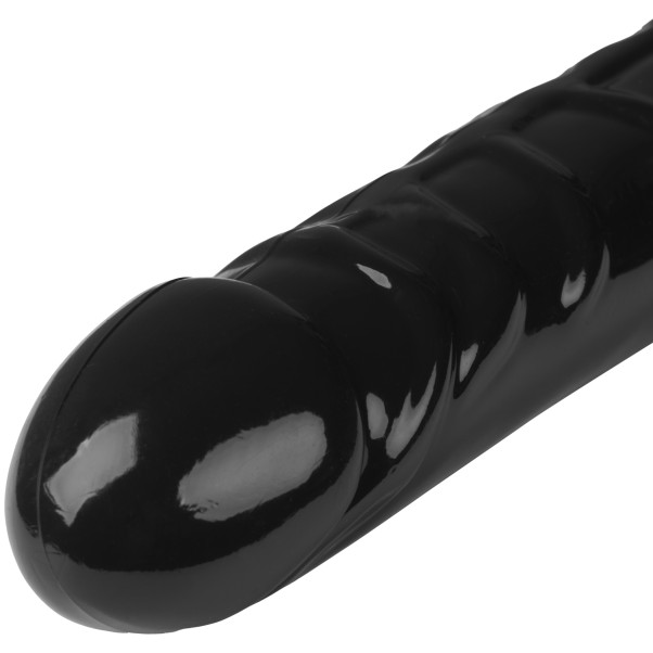 Willie City Realistisk Svart 2-Way Dobbeldildo 43 cm Produktbilde 4