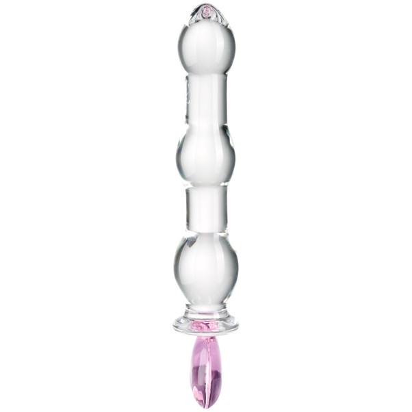 baseks Heart Beaded Glass Dildo Produktbilde 2