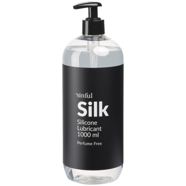Sinful Silk Silikon Glidemiddel 1000 ml Produktbilde 1