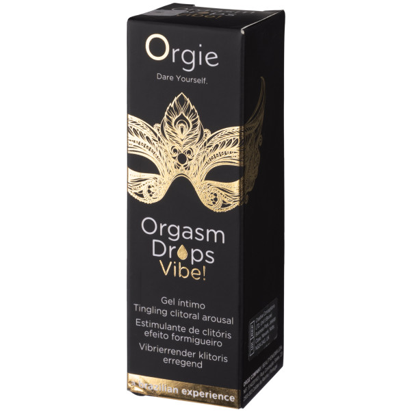 Orgie Orgasm Drops Vibe! Intimgel 15 ml Emballasjebilde 91