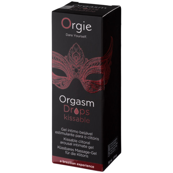 Orgie Orgasm Drops Kissable Intimgel 30 ml Emballasjebilde 91