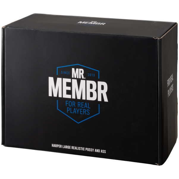 MR.MEMBR Harper Large Realistic Pussy and Ass Emballasjebilde 90