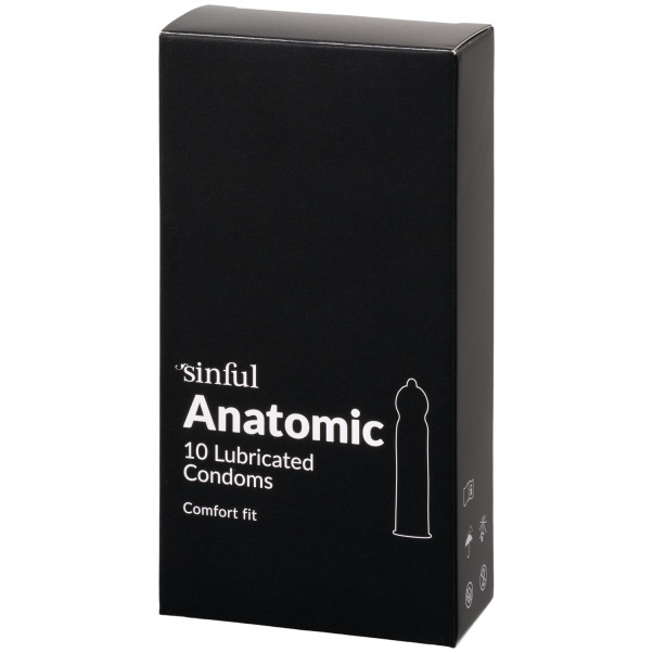 Sinful Anatomic Kondomer, 10 stk Produktbilde 1