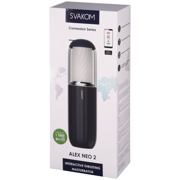 SVAKOM Alex Neo 2 Thrusting Masturbator Emballasjebilde 90