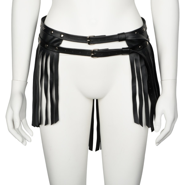 obaie Soft Imitation Leather Skirt Produktbilde 1