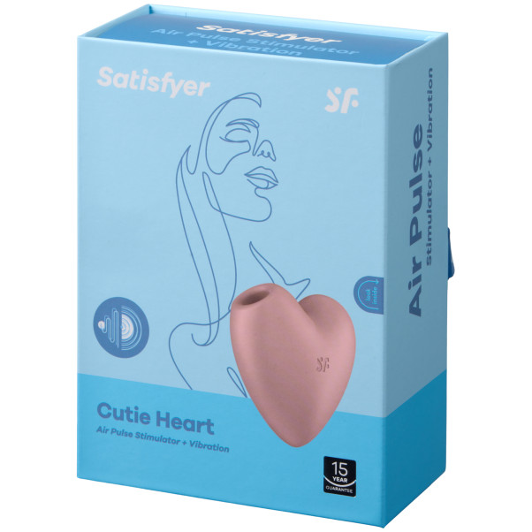 Satisfyer Cutie Heart Klitorisstimulator Emballasjebilde 90