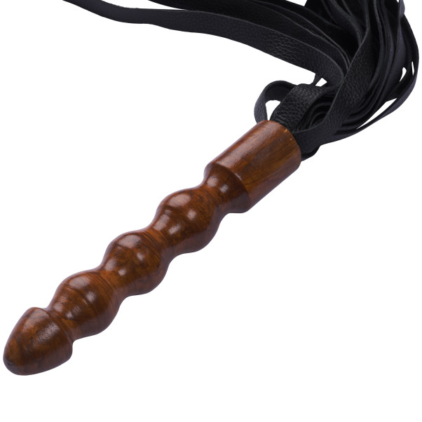 Zado Wooden Lær Flogger 60 cm Produktbilde 2