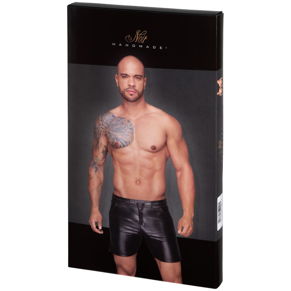 Noir Handmade Powerwetlook Shorts Emballasjebilde 90
