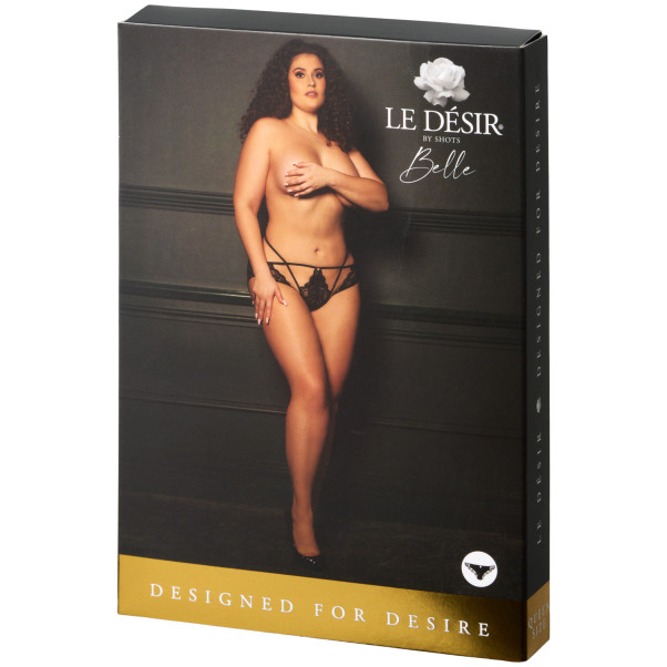 Le Désir Léna Blondetruser med Fransk Åpning Plus Size Emballasjebilde 90