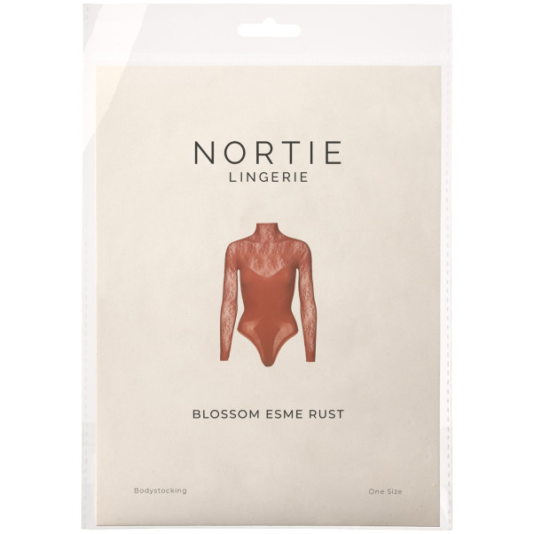 NORTIE Blossom Esme Rust Bodystocking Emballasjebilde 90