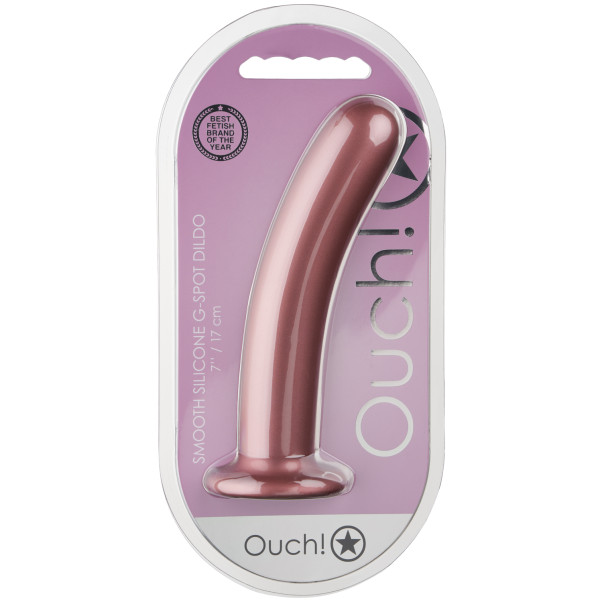 Ouch! Smooth Silikon G-punktsdildo 17 cm Emballasjebilde 90