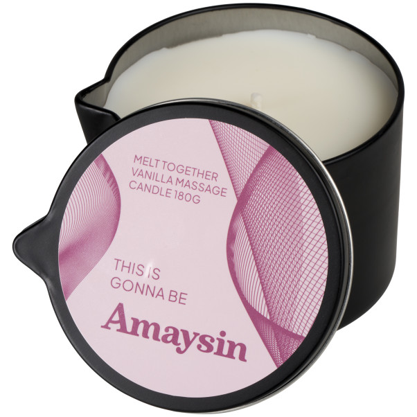 Amaysin Melt Together Vanilje Massasjelys 180 g Produktbilde 1