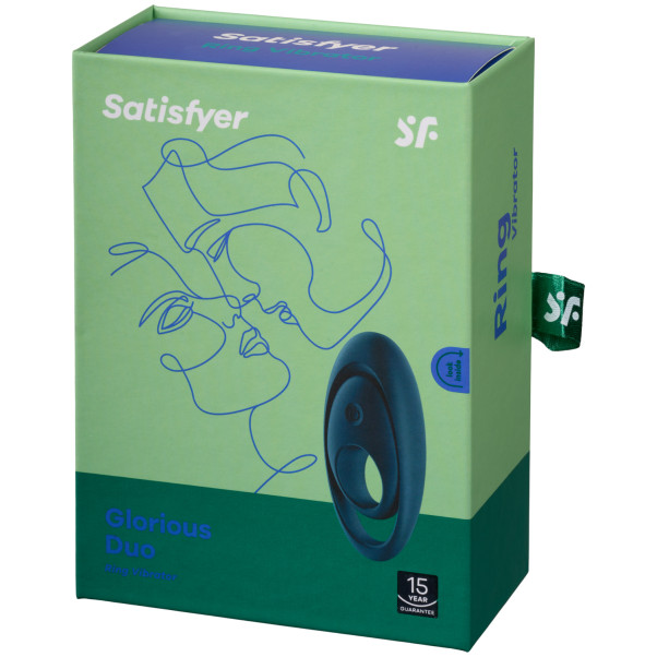 Satisfyer Glorious Duo Vibrerende Penisring Emballasjebilde 90