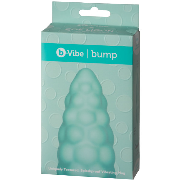 B-Vibe Bump Teksturert Vibrerende Analplugg Emballasjebilde 90