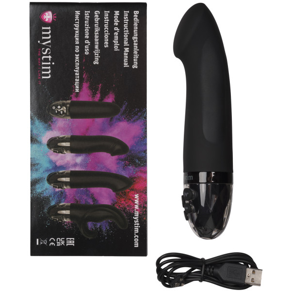 Mystim Right On Ron Oppladbar eStim Vibrator  80