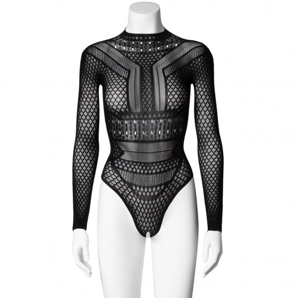Nortie Gry Langermet Åpen Bodystocking produktbilde 4