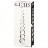Icicles No 02 Ruglet Glassdildo bilde av emballasje 90