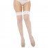 Seven til Midnight Thigh Highs Strømper Hvit produktbilde 1