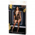 Baci Netting Bodystocking med Hofteholder og Strømper  5