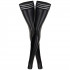 Noir Handmade Powerwetlook Selvsittende Strømper  3