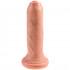 King Cock Uncut Realistisk Dildo med Testikler 18 cm  2