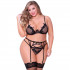 Seven til Midnight Nothing But Net BH-sett Plus Size  1