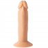 Willie City Luxe Realistisk Silikondildo med Sugekopp 18 cm  2